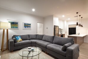 Fully equipped kitchen and living areas