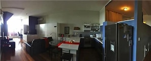 Open plan lounge / dining / kitchen