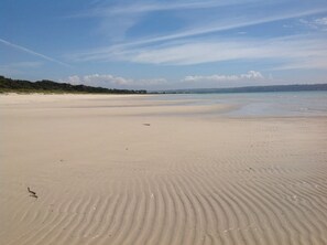 Endless quiet beach for relaxing walks to revitalise your soul.