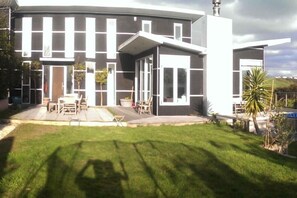 Spacious outdoor living