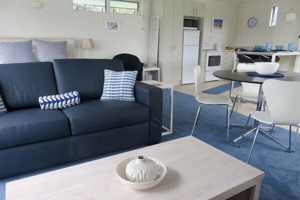 Open plan living area