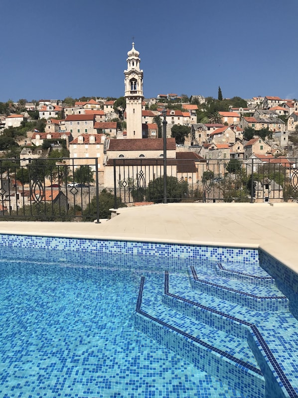 Pool with Village View