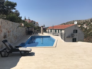 Pool and relaxation Area