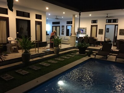 Spacious Villa close to all that Seminyak has to offer, located in a elite area.
