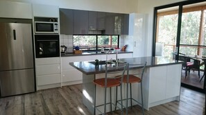 Open plan kitchen