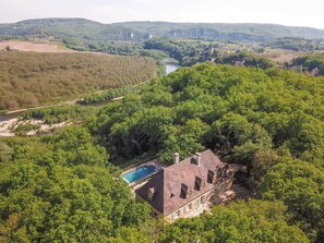 Chateau Montfort & Dordogne river