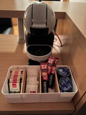 Kaffe och/eller kaffebryggare