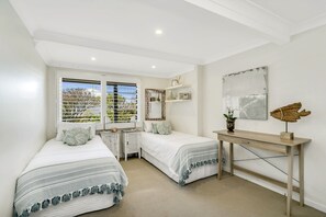2nd bed can be two singles or pushed together as King bed 
