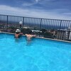 Rooftop pool has great view of Bondi beach