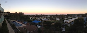 Just before sun up panoramic view