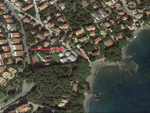 House to La Farella Beach