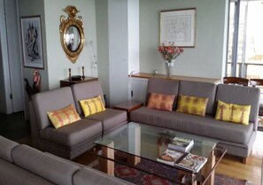 Seating area in lounge