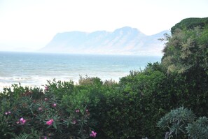 Sea and mountain view from the apartment