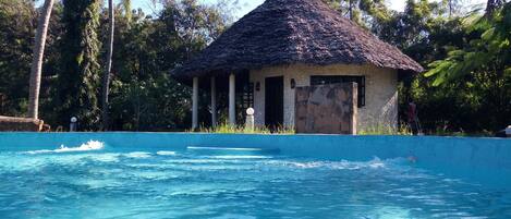 Cottage and Pool