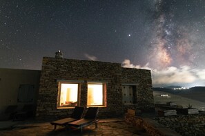 Villa Thalatta Thalatta at night!