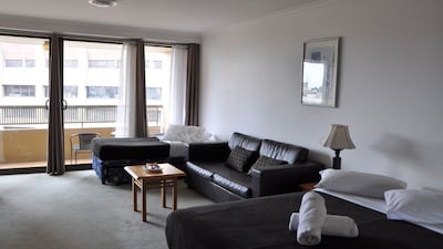 Sydney CBD Large Studio Apartment with Balcony