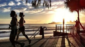 Sunrise at Mooloolaba Beach.  Love going for an early morning jog or swim?  