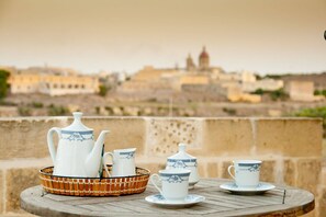 View of the Citadel from the terrace