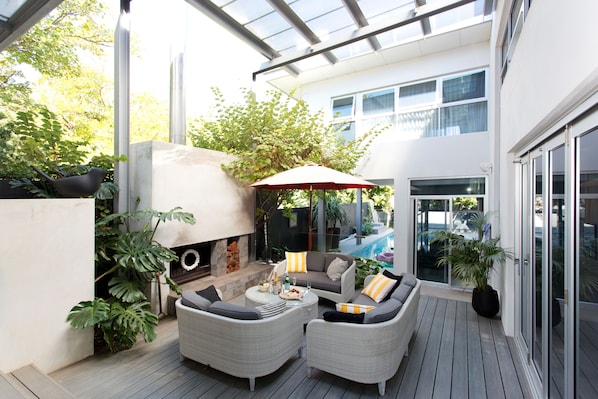 Great outdoor living spaces