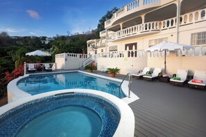 Amazing ocean views from pool deck