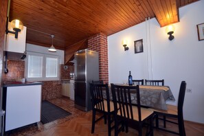 Kitchen and dining