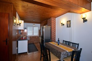 Kitchen and dining