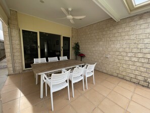 Outdoor dining