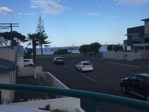 View of Westshore beach from upper deck