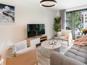 Smart TV with Netflix and YouTube