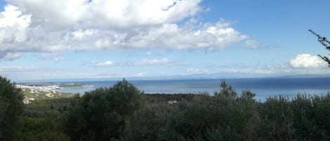 Vue sur la plage/l’océan