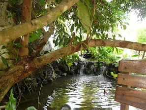 Waterfall in the Center Garden Area