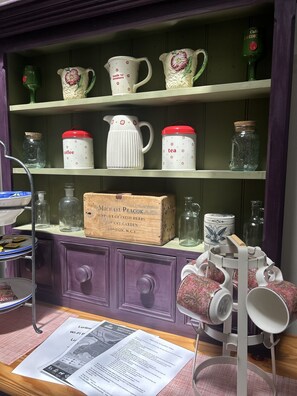 Vintage colour in the kitchen