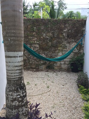 Enceinte de l’hébergement