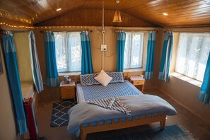 Sleep in stillness, wake to the mountains. Welcome to our mud-crafted haven