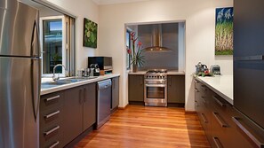 Well equipped kitchen