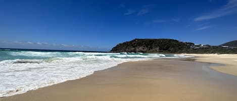 Boomerang Beach was voted one of Australia's best beaches.