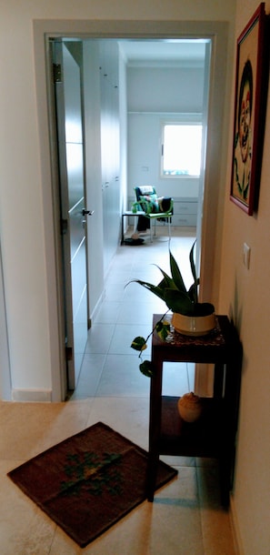 View from corridor into Guest Bedroom.