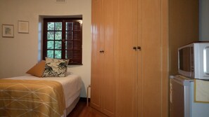 View of bedroom from right.