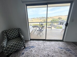 Private outdoor dining and views from the master bedroom 