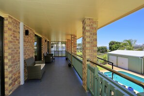 Upstairs Balcony