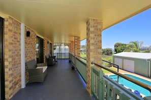 Upstairs Balcony