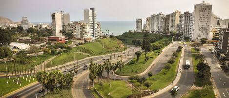 Balcony with City View and Ocean View "The Best Sunset" 