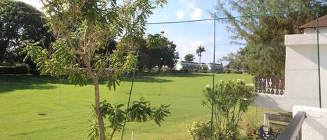 Beautiful views of the 1st fairway, sunrise is magical as this condo faces east