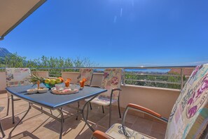 balcony area