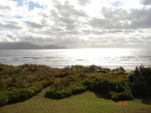 View towards Kapiti Island from the front deck