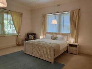 Main bedroom. King size bed.