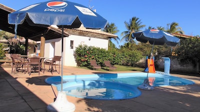 Casa Jasmim - 4/4 piscina com jacuzzi Condomínio Praia e Rio