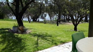 River views from the back patio