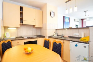 Kitchen with dining area