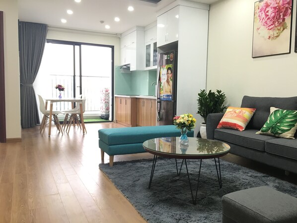 The living room
